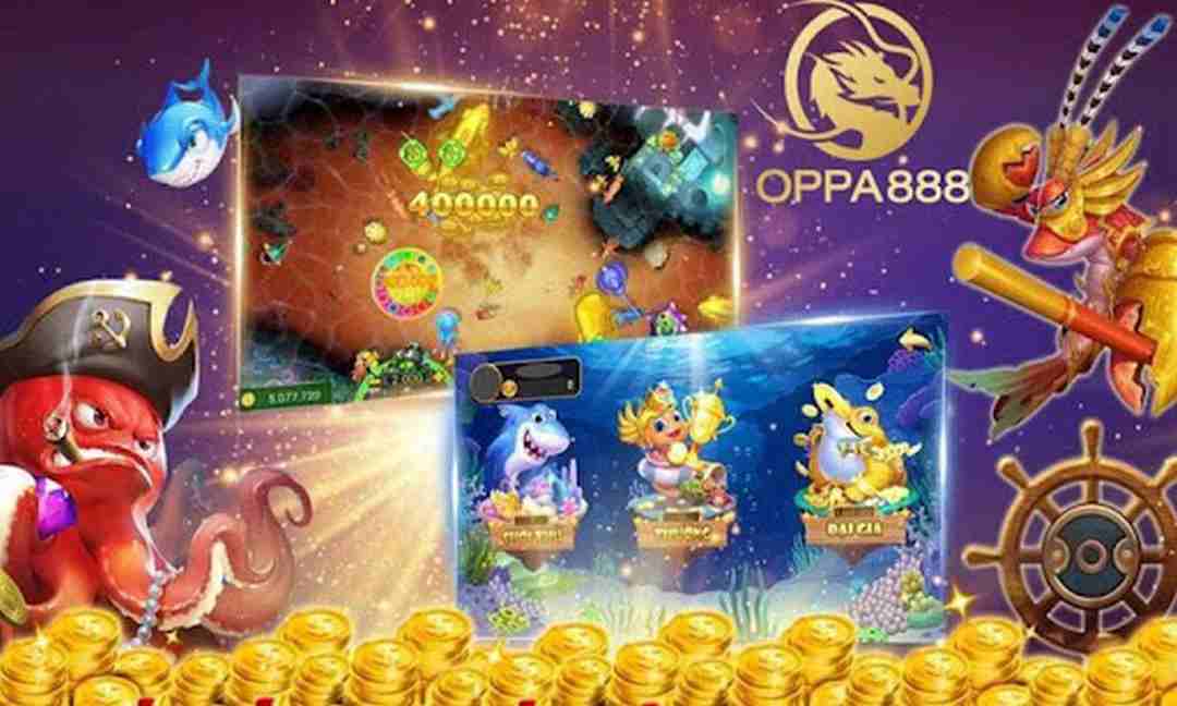 Tham gia chơi bắn cá trực tuyến hấp dẫn tại OPPA888 