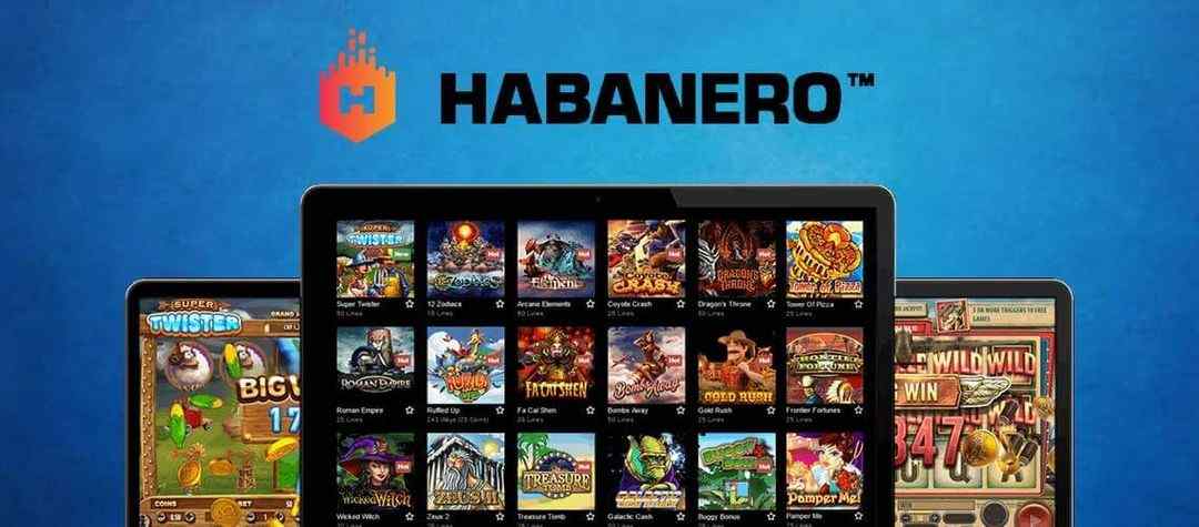 Habanero có sự đa dạng các sản phẩm game 