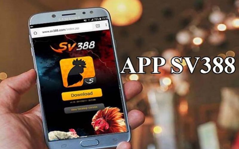 SV388 cung cấp ứng dụng di động dành cho cả hệ điều hành Android và iOS